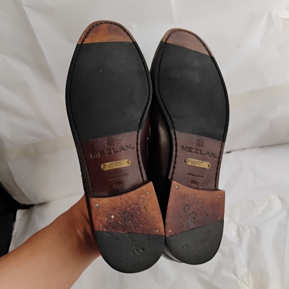 Mezlan Genuine Ostrich Slip On Loafer Shoes Mens Size 8 main image 14